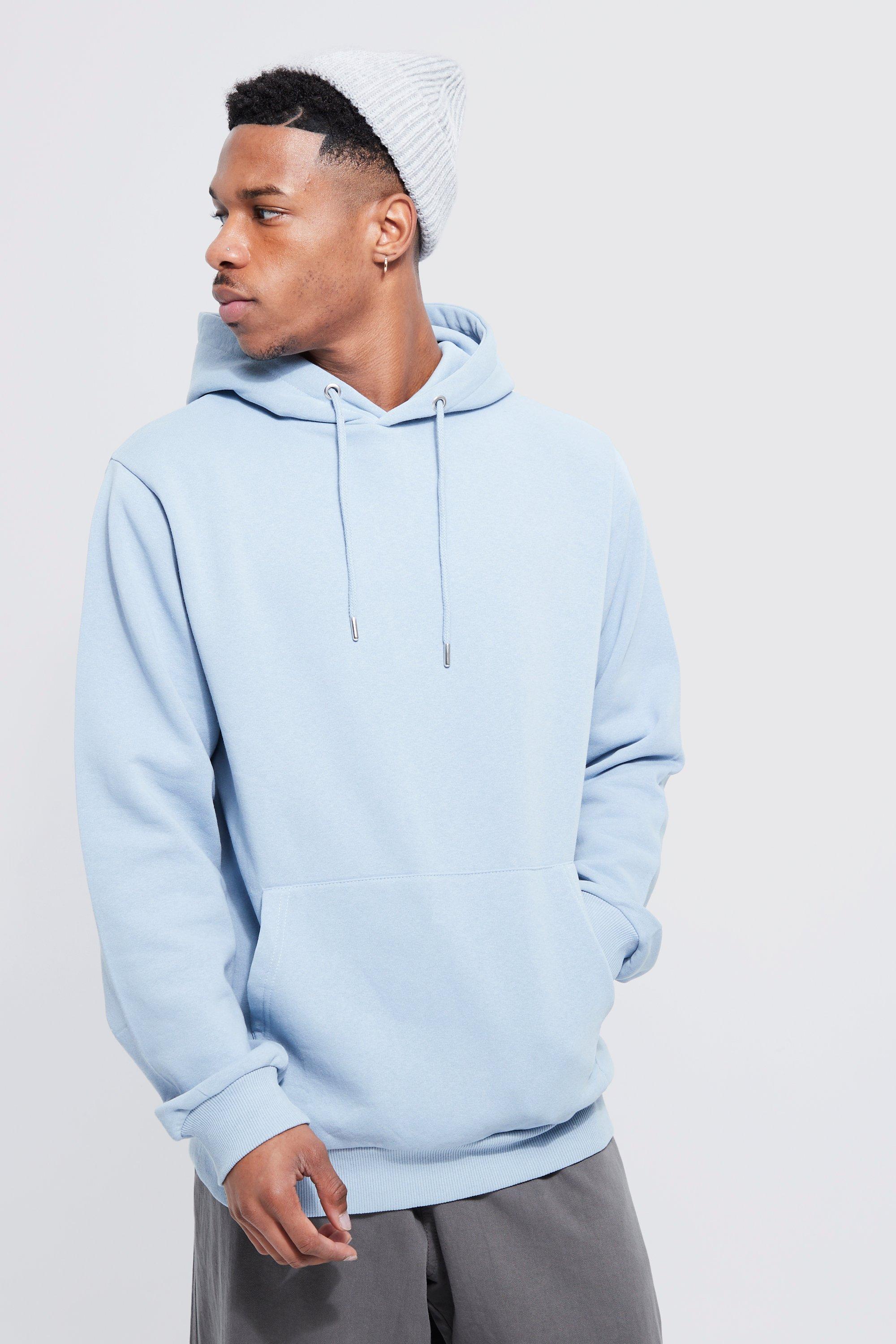 Basic Over The Head Hoodie boohooMAN USA